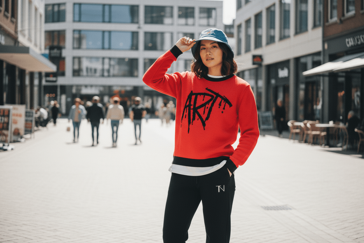 ART Knitted Sweater - TheNationCommunity - TheNationcommunity