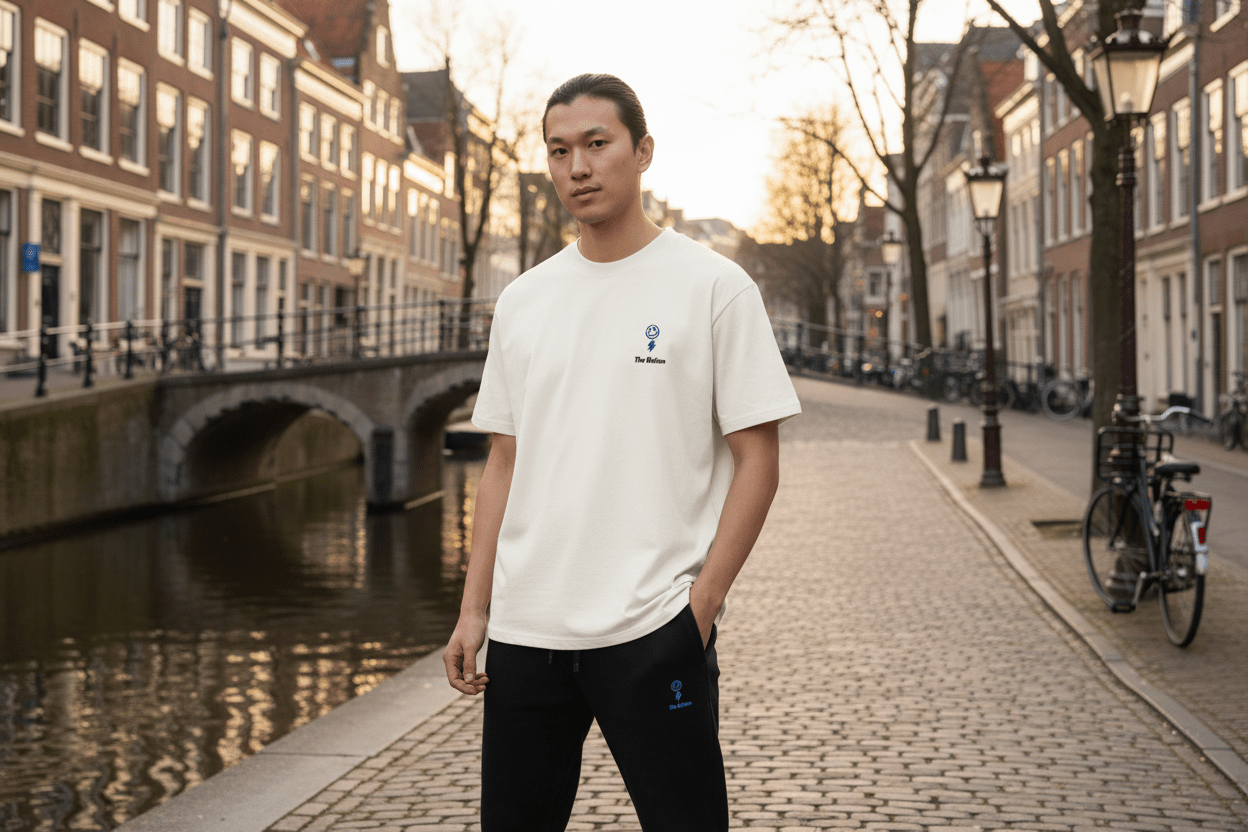 Smiley Oversized t-shirt - TheNationcommunity