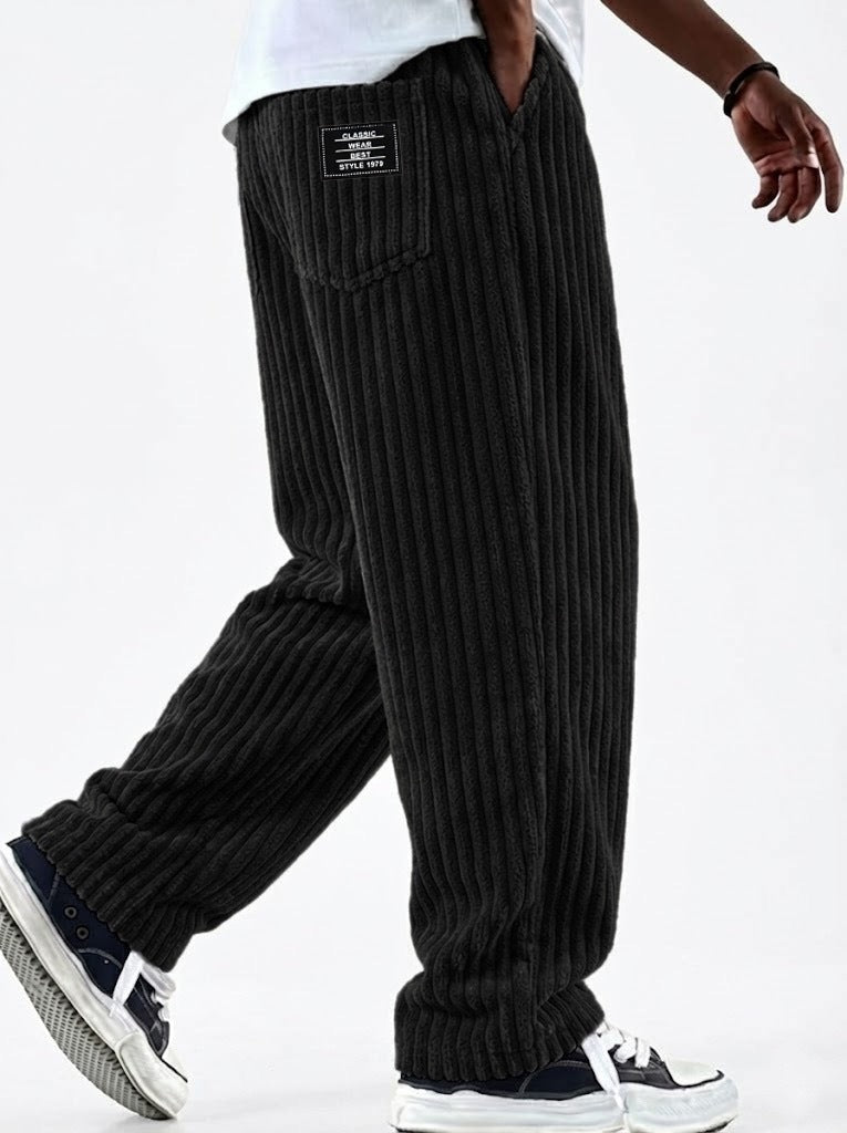TNC - Men's Retro Vertical - striped Corduroy - TheNationcommunity