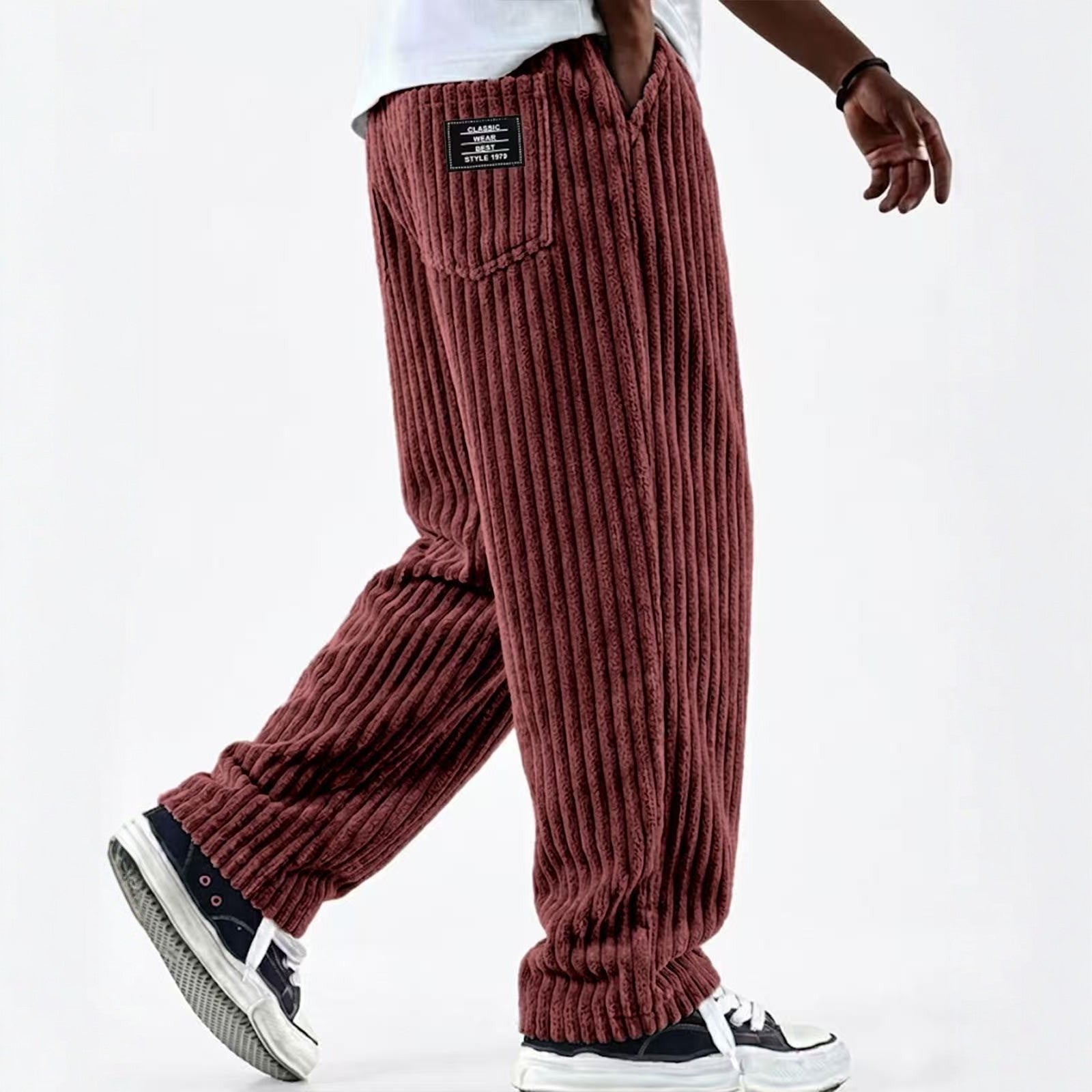 TNC - Men's Retro Vertical - striped Corduroy - TheNationcommunity
